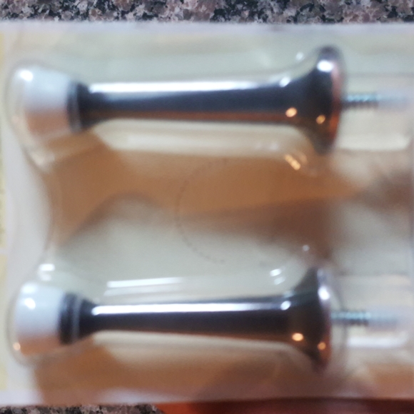 Allison Solid Doorstops new in package oil-rubbed bronze Model AL-570 lot of 3 - Picture 4 of 7